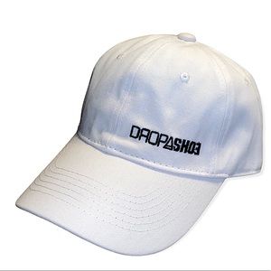 WHITE DAD CAP